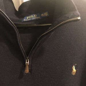 Men’s Polo Ralph Lauren zip neck xxl sweater